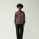Sudadera New Amsterdam Logo Crewneck Falcon puesta
