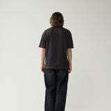 Detalle de camiseta New Amsterdam Logo Tee Waffle Caviar