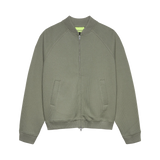 Chaqueta New Amsterdam Waffle Zip Up Sea Grass vista frontal