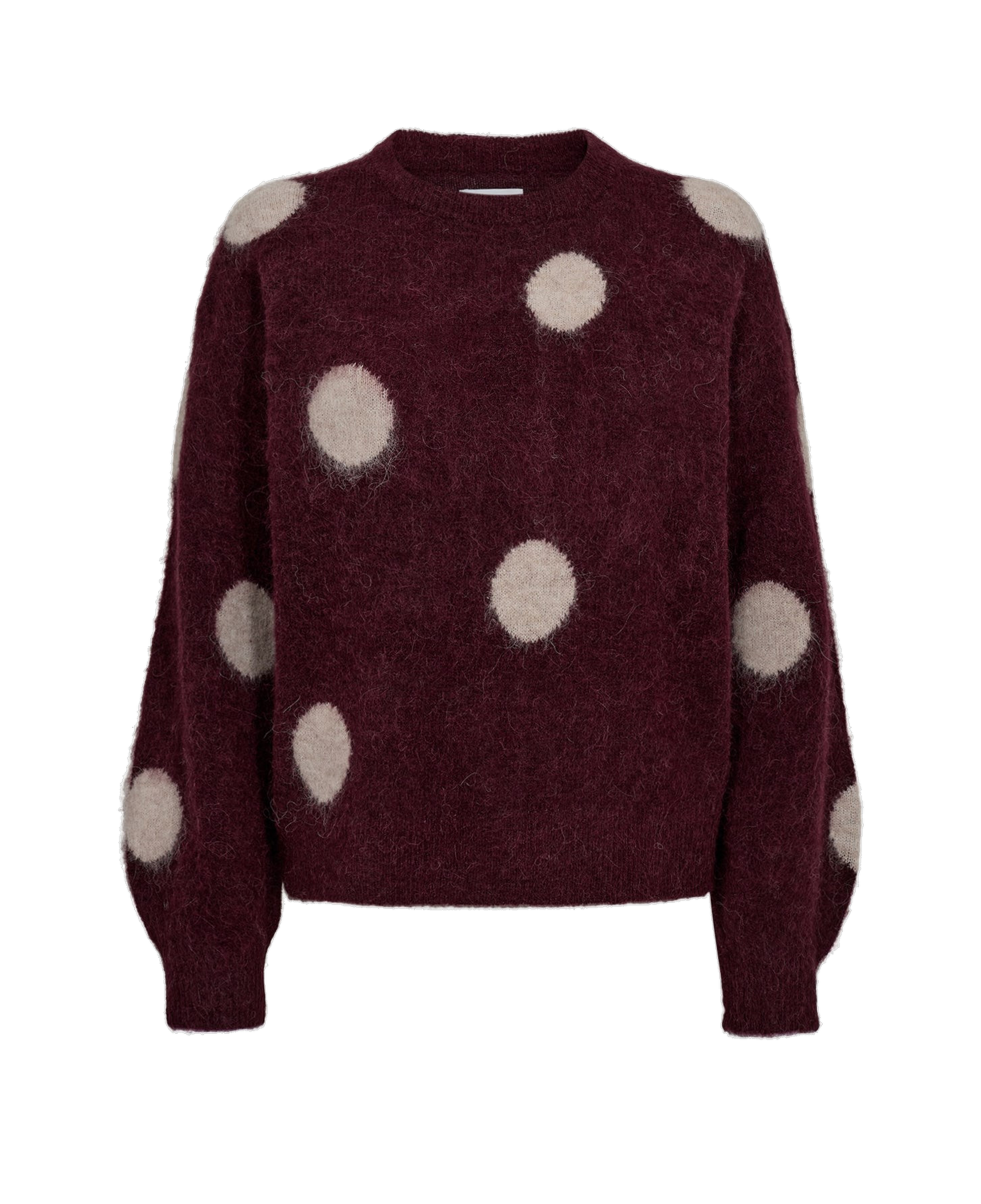 Jersey NÜMPH Suri Dot Fig – flat oficial transparente