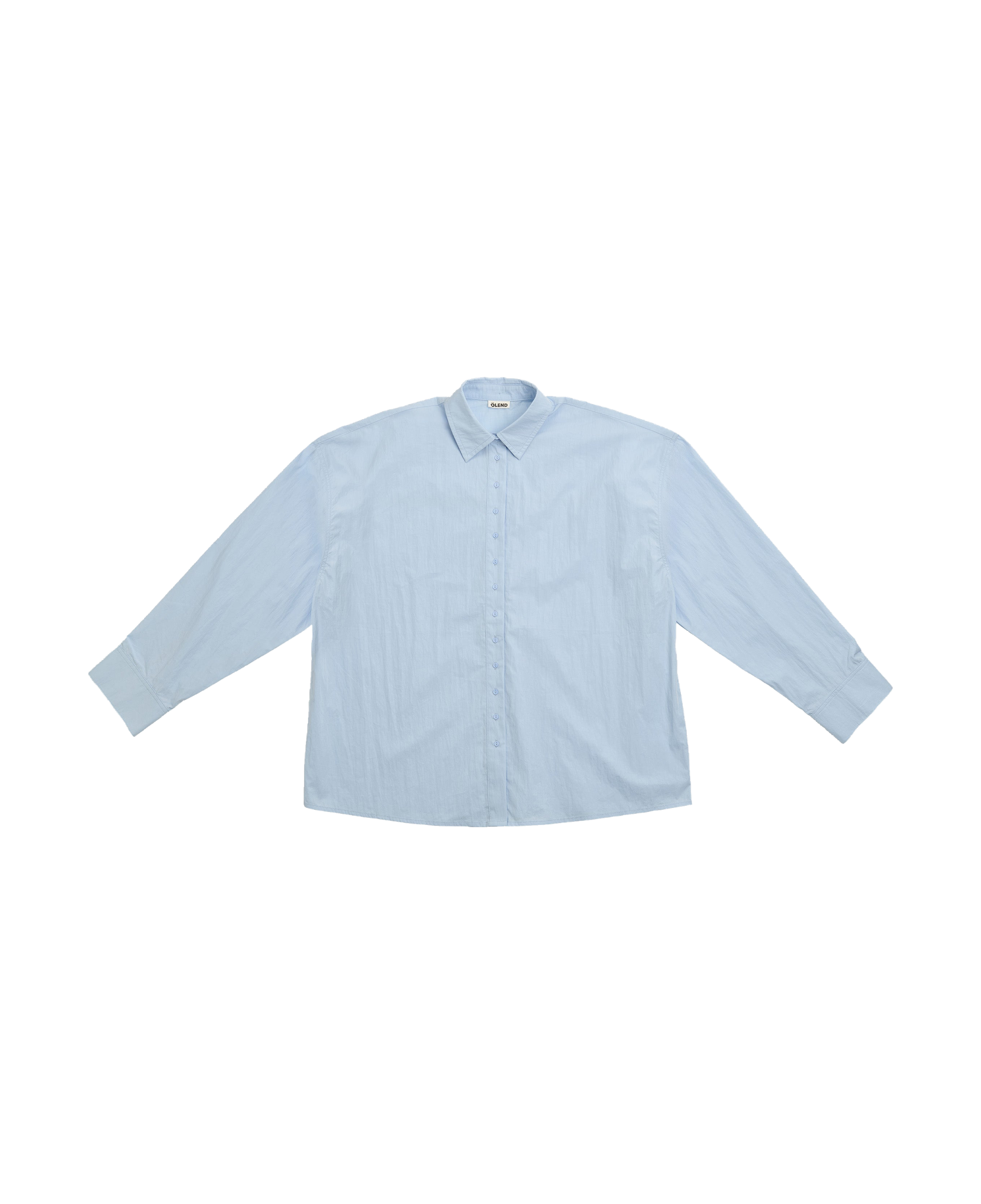 Camisa Ölend Abril Light Blue — flat frontal