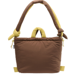 Bolso Mochila ÖLEND Ona Soft Bag Chocolate + Lime