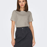 Camiseta JDY Selma Chateau Gray