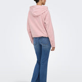 Chaqueta ONLY Skylar Misty Rose en modelo vista trasera