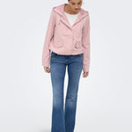 Chaqueta ONLY Skylar Misty Rose look completo
