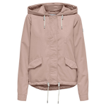 Chaqueta ONLY Skylar Misty Rose vista frontal