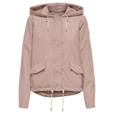 Chaqueta ONLY Skylar Misty Rose vista frontal