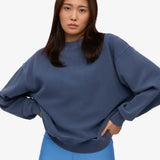 Sudadera COLORFUL STANDARD Unisex Oversize Orgánica Neptune Blue