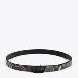 Pack Cinturón LOLA CASADEMUNT Reversible con Hebilla Intercambiable Animal Print