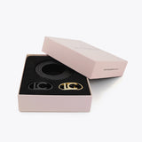 Pack Cinturón LOLA CASADEMUNT Reversible con Hebilla Intercambiable Animal Print