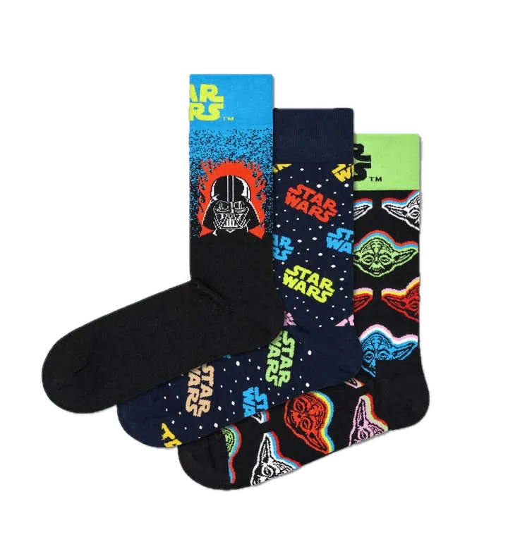 Pack de 3 Calcetines Happy Socks Star Wars™ Gift Set - ECRU