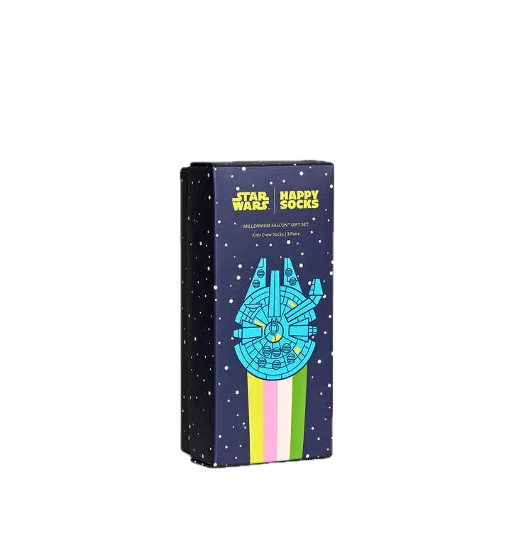 Pack de 3 Calcetines Happy Socks Star Wars™ Kids Gift Set - ECRU