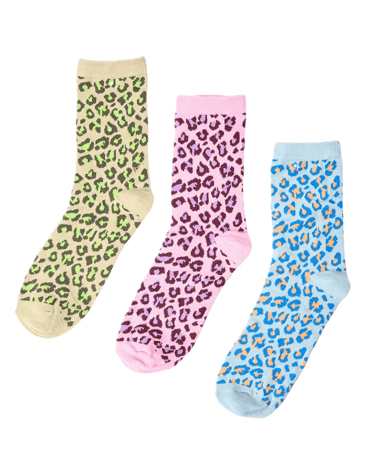 Pack de 3 Calcetines Nümph Elsa Multi - ECRU