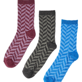 Pack de 3 Calcetines Nümph Shine Glitter - ECRU