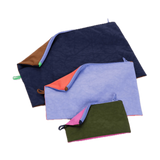 Pack de 3 Neceseres Baggu Go Pouch Set Night Lights - ECRU