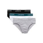 Pack de 3 slips Lacoste de estilo casual - ECRU