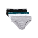 Pack de 3 slips Lacoste de estilo casual - ECRU