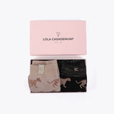 Pack de Calcetines LOLA CASADEMUNT Leopardo