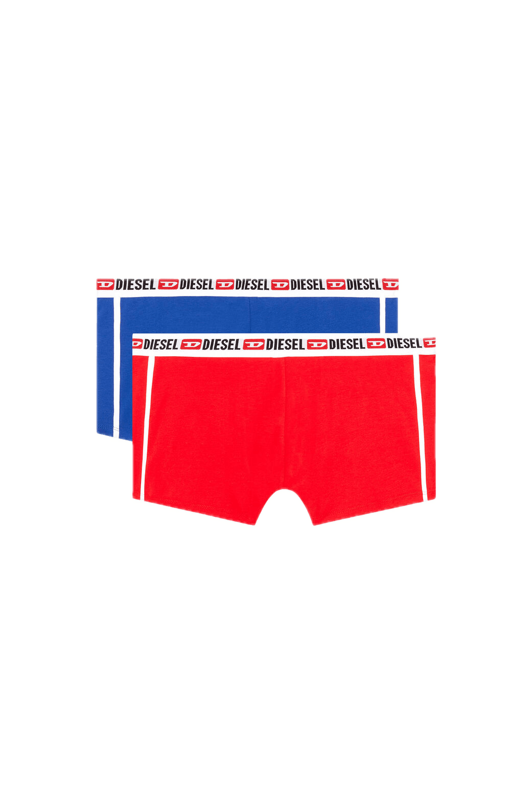 Pack de Dos Calzoncillos Diesel Boxers Azul y Rojo - ECRU