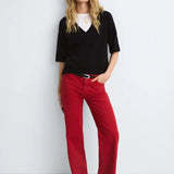 ESE or ESE Denim Charlie Passion Red Pants 