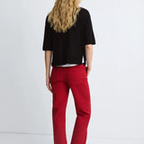 ESE or ESE Denim Charlie Passion Red Pants 