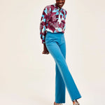 Pantalón CKS Thibis Blue - ECRU