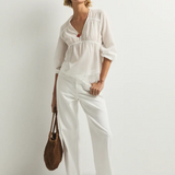 Pantalón ESE O ESE Cooper Wide White