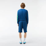 Pantalón Corto LACOSTE Jogger Efecto Lavado Azul - ECRU