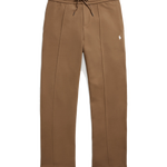 Pantalón Polo Ralph Lauren Wide-Leg Double-Knit Marrón — vista principal