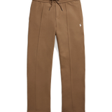 Pantalón Polo Ralph Lauren Wide-Leg Double-Knit Marrón — vista principal