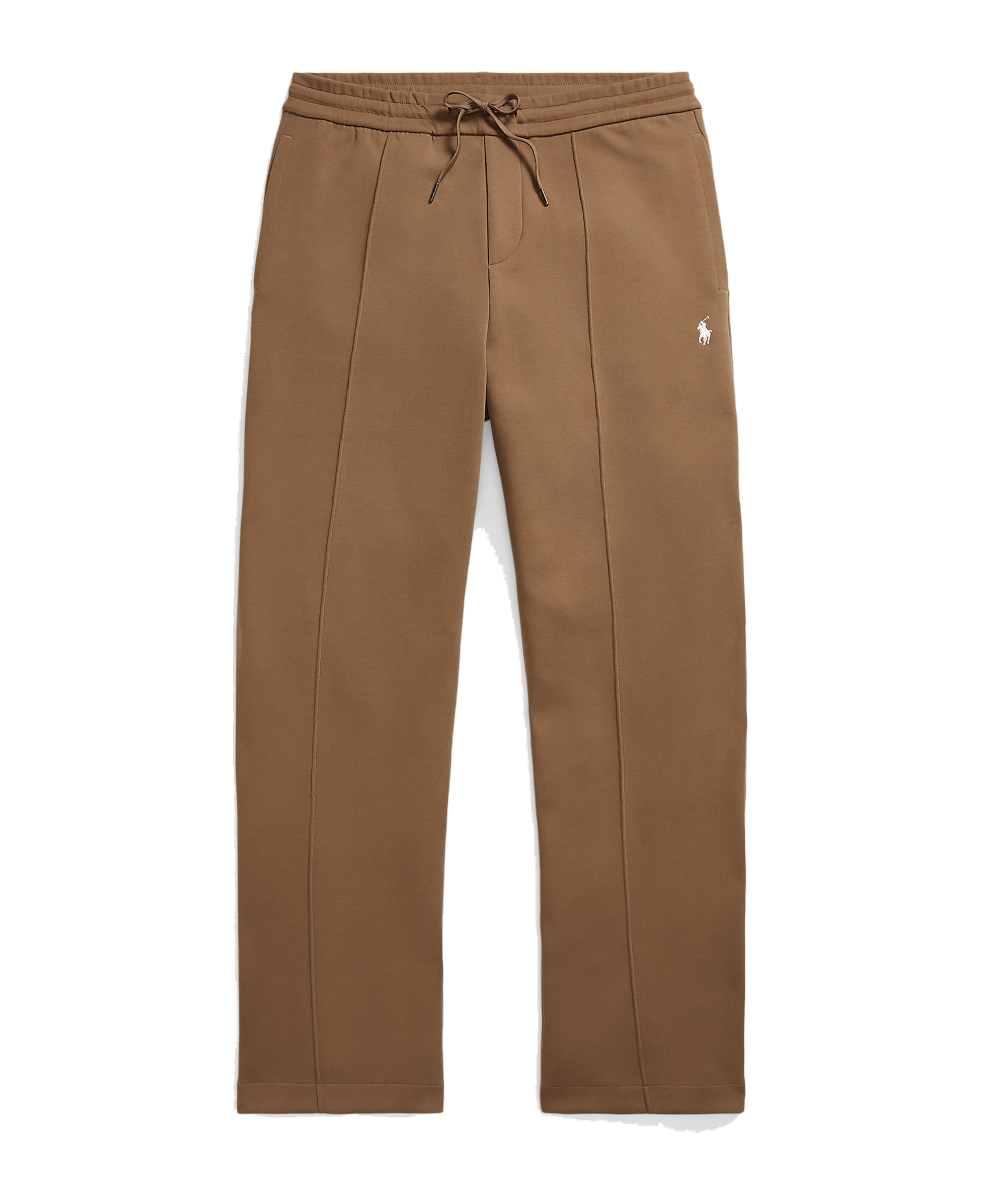 Pantalón Polo Ralph Lauren Wide-Leg Double-Knit Marrón — vista principal