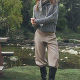 Pantalón ESE O ESE Everett Taupe Cheviot