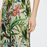 LOLA CASADEMUNT Hose mit Dschungel-Print 