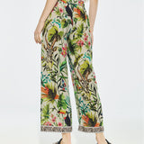 LOLA CASADEMUNT Hose mit Dschungel-Print 