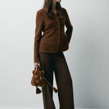 Pantalón ESE O ESE Leisure Tabaco