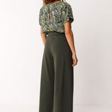 Pantalón SKFK Moira Verde Botella