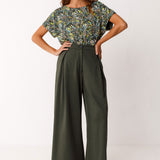 Pantalón SKFK Moira Verde Botella