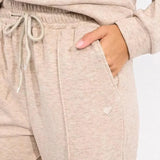 Pantalón Molly Bracken de Chandal con Lazada - ECRU