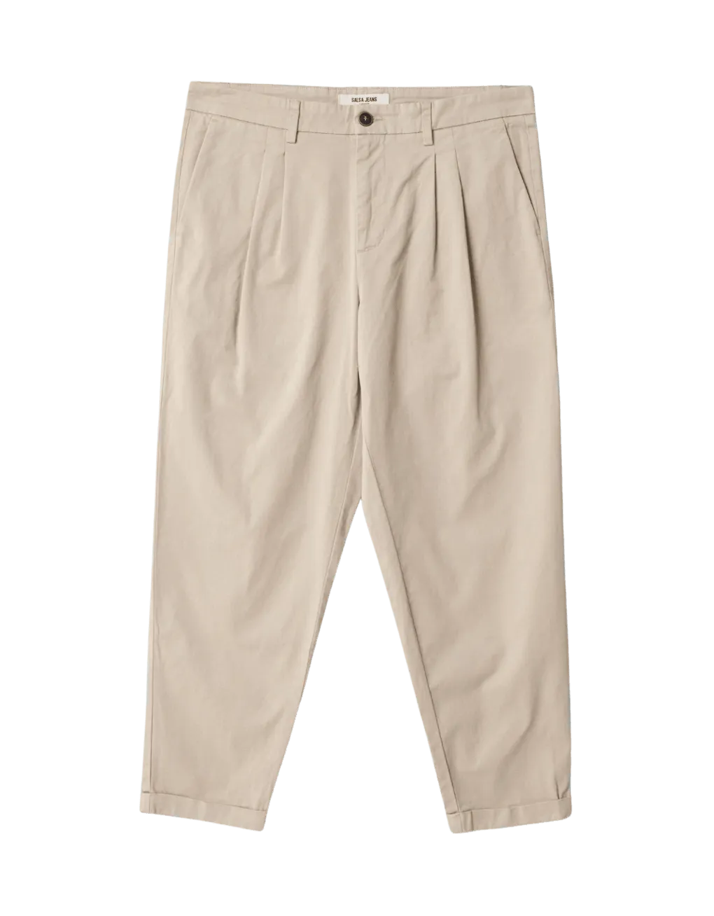 Pantalón Salsa Chino Corte Straight - ECRU