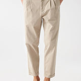 Pantalón Salsa Chino Corte Straight - ECRU