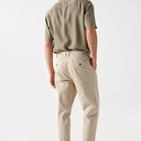 Pantalón Salsa Chino Corte Straight - ECRU