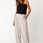 Pantalón SKFK Haide Beige - ECRU