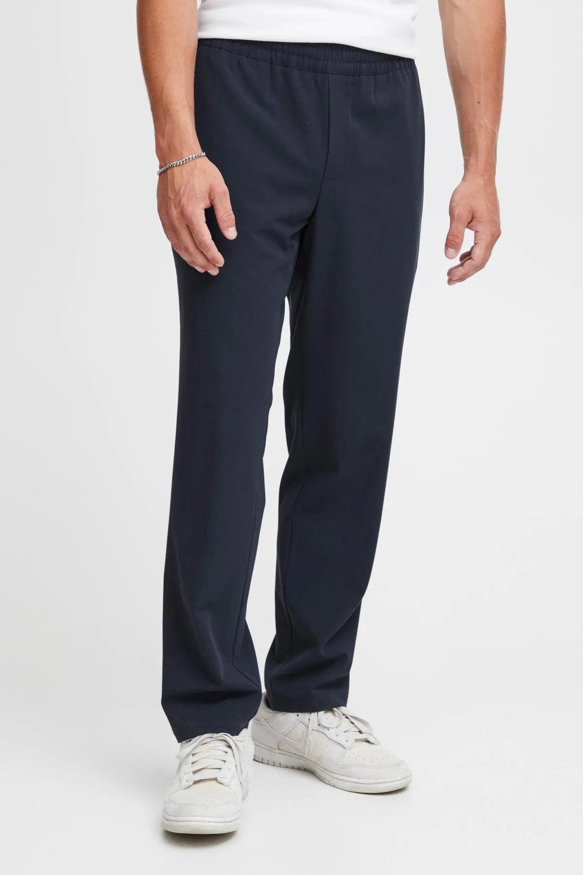 Pantalón !Solid German Lucas Insignia Blue - ECRU