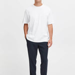 Pantalón !Solid German Lucas Insignia Blue - ECRU