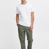 Pantalón !Solid Gioele Dylan Dusty Olive - ECRU