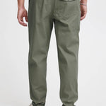 Pantalón !Solid Gioele Dylan Dusty Olive - ECRU