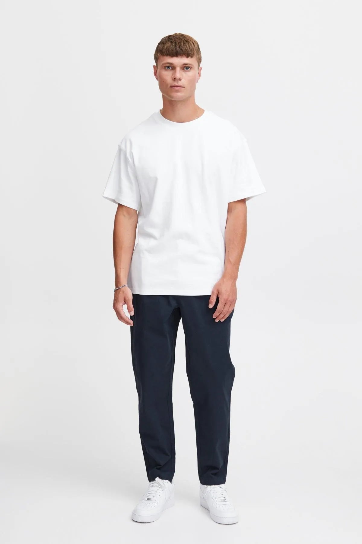 Pantalón !Solid Gioele Dylan Insignia Blue - ECRU