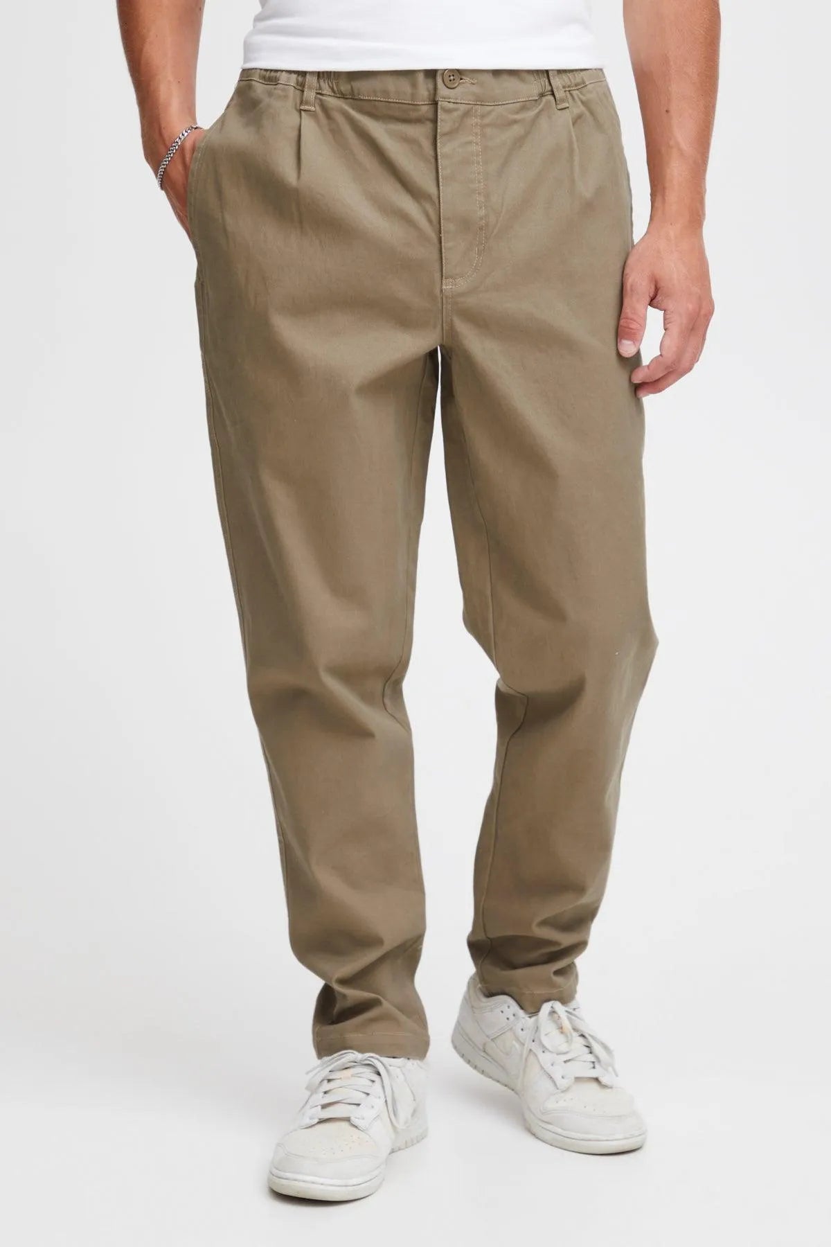 Pantalón !Solid Gioele Dylan Tree House - ECRU