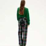 Pantalón Thinking Mu Azul Color Blanket Coral - ECRU