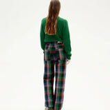 Pantalón Thinking Mu Azul Color Blanket Coral - ECRU